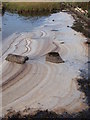 Spume near the Black Loch outflow