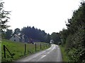 Newly built house near the tree arch on Carran Road, Crossmaglen