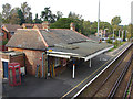 Bagshot station ticket hall