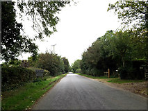 TM2786 : Entering Alburgh on Low Road by Geographer