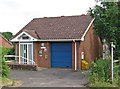 Caythorpe - police office on Old Lincoln Road