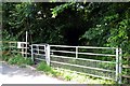 Gates into Piddington Wood