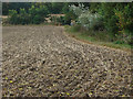 Ploughed field near Binfield