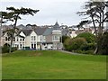 Houses and a turret in Peverell Park Road, Plymouth