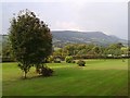 View of Hatterrall Hill from Pandy