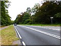 Looking south on Minley Road