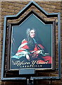 Tafarn Y Cwrt name sign, Caerphilly