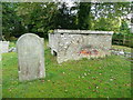 Structure in the churchyard of St Nicholas