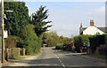 Buckingham Road in Edgcott