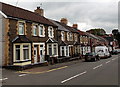 East along Van Road, Caerphilly