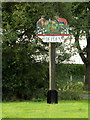 Depden Village sign