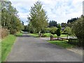 Residential road, Letham Grange