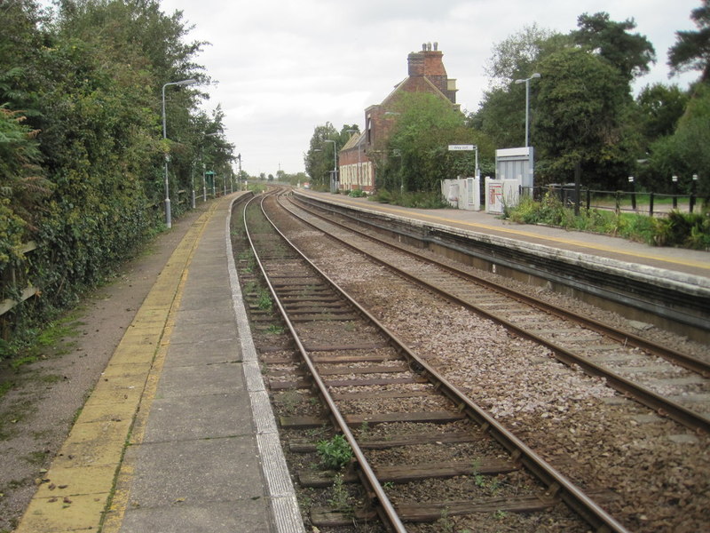 Somerleyton railway station, Suffolk © Nigel Thompson cc-by-sa/2.0 ...