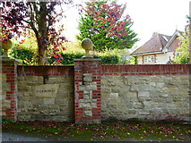 SU7121 : House entrance at Harroway Farm by Shazz