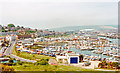 Newhaven: marina on River Ouse, 1989