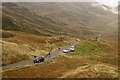 NY2301 : A Busy Afternoon on the Hardknott Pass by Peter Trimming