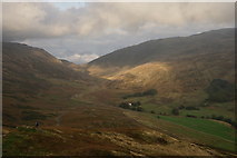 NY2301 : View From the Hardknott Pass by Peter Trimming