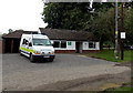 Warwickshire St John ambulance in a Shropshire showground