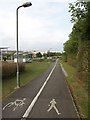 Dual use path by Splatts Abbey Wood