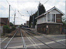 TM0558 : Stowmarket railway station, Suffolk by Nigel Thompson