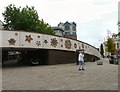 Decorated Car Ramp