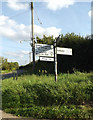 Roadsign on Mare Hill