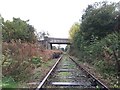 Section of disused Gobowen-Oswestry railway line