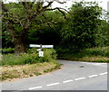 Signpost near Dardy