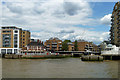 The Narrow pub and Limehouse Basin entrance