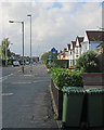 Cherry Hinton Road: new and old street lights