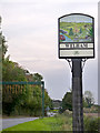 Boundary sign between Clarborough and Welham