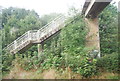 Footbridge over the Harrogate line