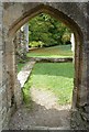 SP3211 : Minster Lovell - View outwards from the Chapel by Rob Farrow