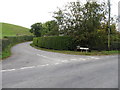 The junction of Ballydonety Road with Woodgrange Road