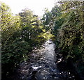 Downstream along the Llynfi, Tondu