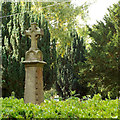 Memorial retained in former burial ground, Rectory Road, Headless Cross, Redditch