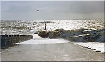TV4898 : Storm off Seaford, 1994 by Ben Brooksbank