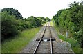 A footpath crosses the line to Bicester