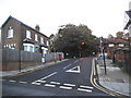 Springfield Avenue at the junction of Muswell Hill