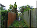 Footpath towards Occupation Road, Harley