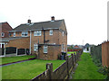 Footpath towards Occupation Road, Harley