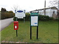 Postbox outside Berkeley Vale Park