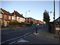 Pinner Road at the junction of The Gardens