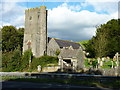 Dean Prior church from the other side of the A38