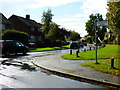 Looking into Woodgreen Avenue from Harestock Road