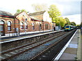 An Uckfield-bound train leaves Hever station