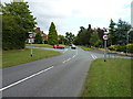 Crossroads of Longford Road with Sandy Lane