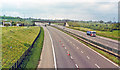 SP3086 : Westward on M6 at Corley Services, 1983 by Ben Brooksbank