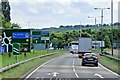 Eastbound A617 at Junction with M1