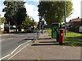 TG1908 : Bluebell Road & Earlham Five Ways Postbox by Geographer